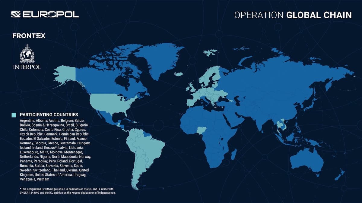 Romania co-leads global anti-human trafficking operation across 59 countries, over 2,000 victims identified