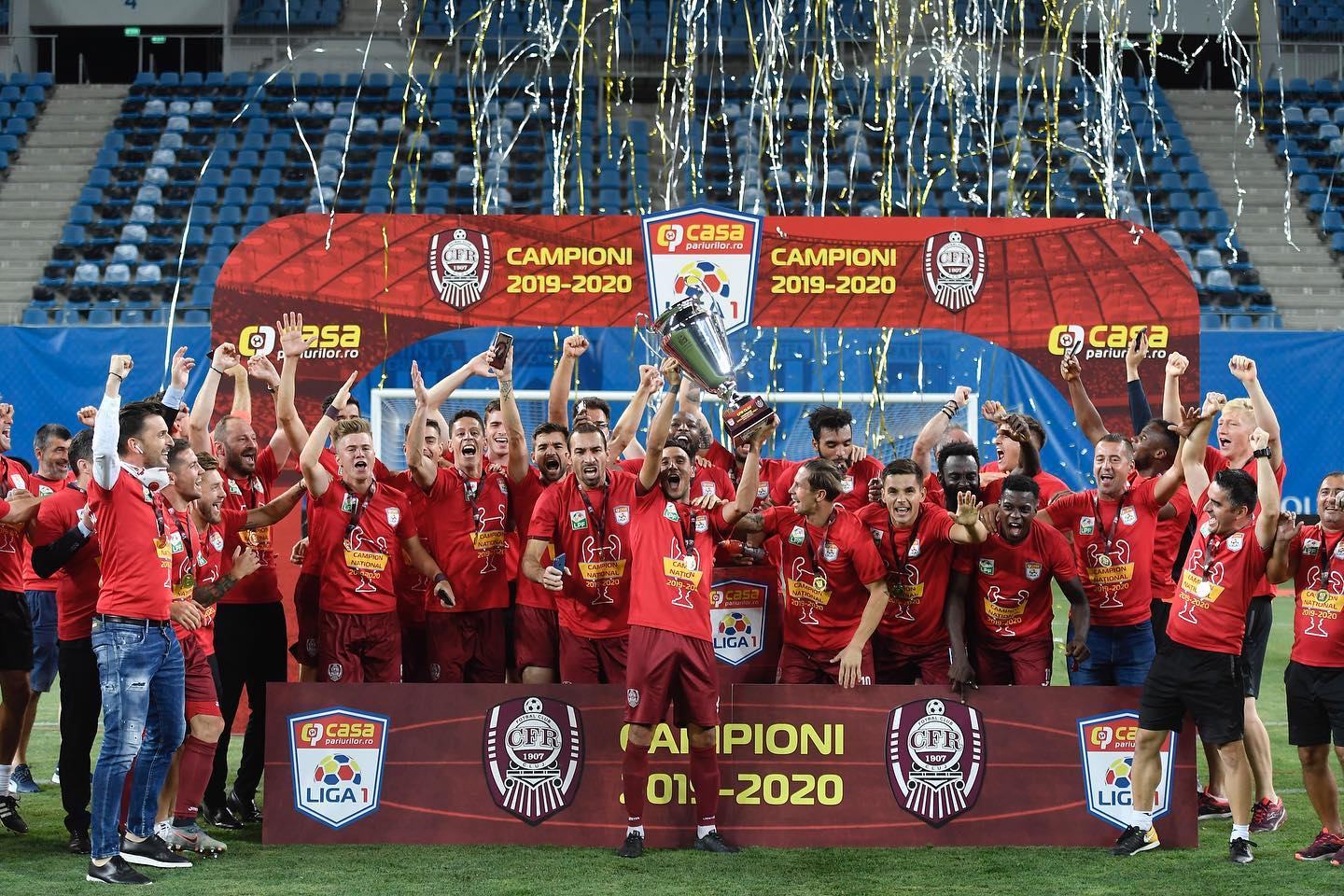 Cfr Cluj Wins Third Consecutive Championship Title In Romania Romania Insider