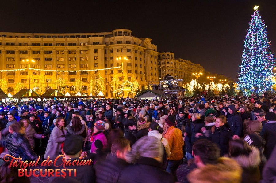 Bucharest lights up for the holidays, Christmas Market officially opens