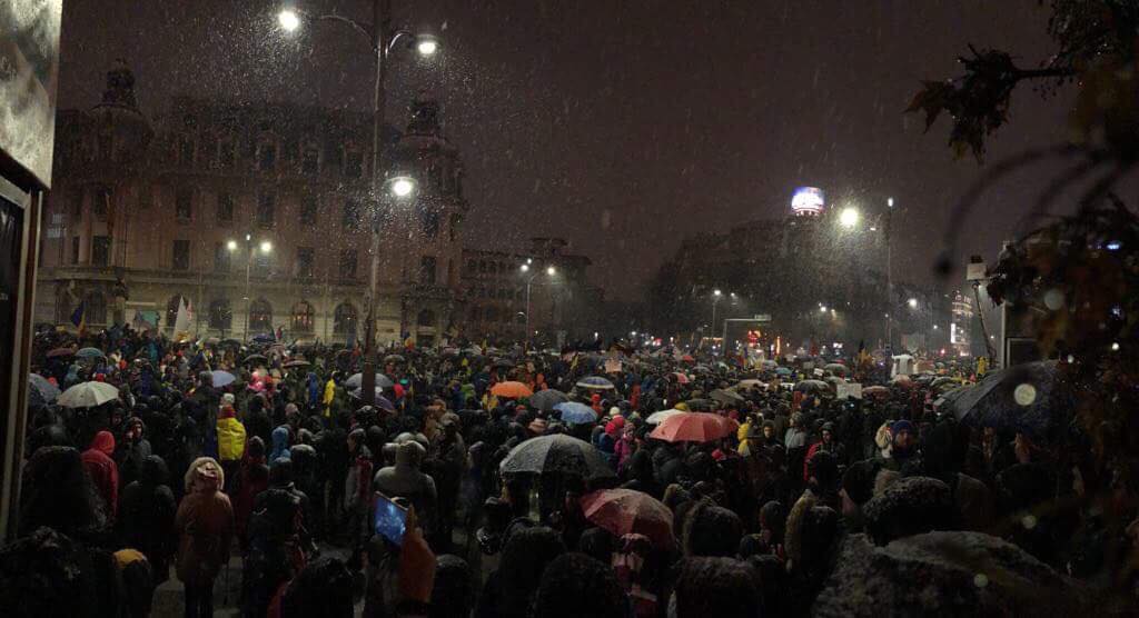 Tens Of Thousands Join First Big Protest Of The Year In Romania ...