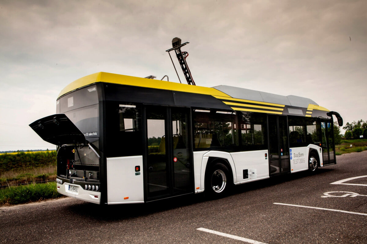 First electric buses for public transport, ready to ship to Central