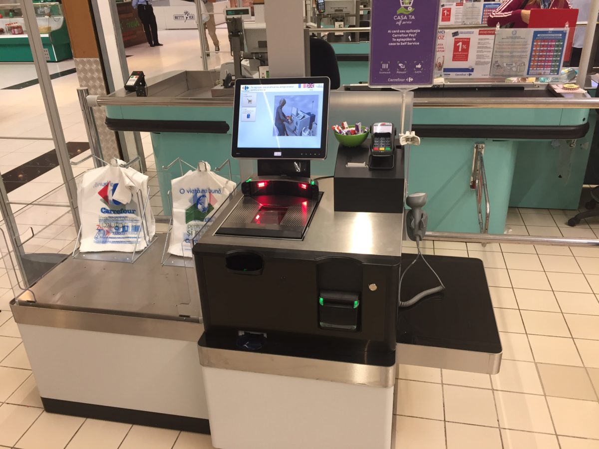 Carrefour introduces self-checkout at Bucharest hypermarket | Romania ...